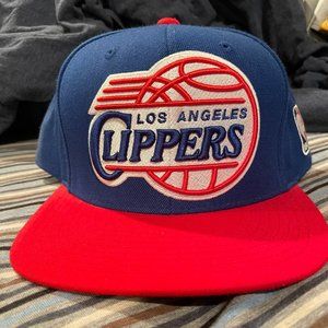 Los Angeles Clippers NBA Vintage Mitchell & Ness Adjustable Snapback Hat